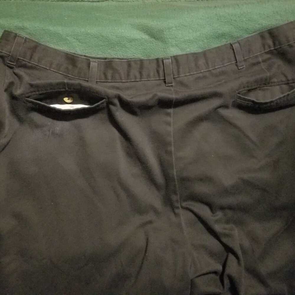 Legendary Gold 44 x 30 black khaki pants - Picture 5 of 8